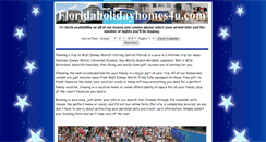 Desktop Screenshot of floridaholidayhomes4u.com